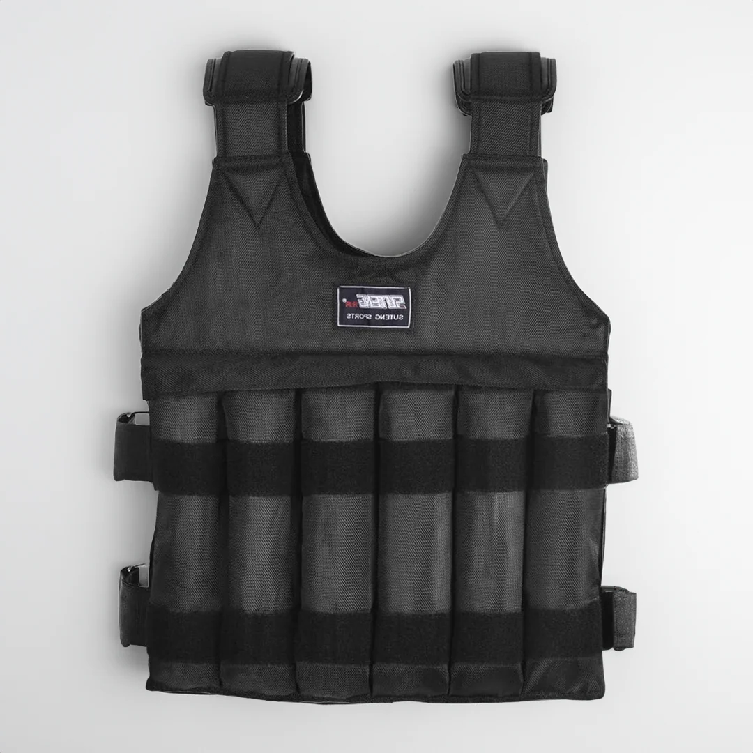 110 Pound Adjustable Exercise Weighted Vest (Weight not included)