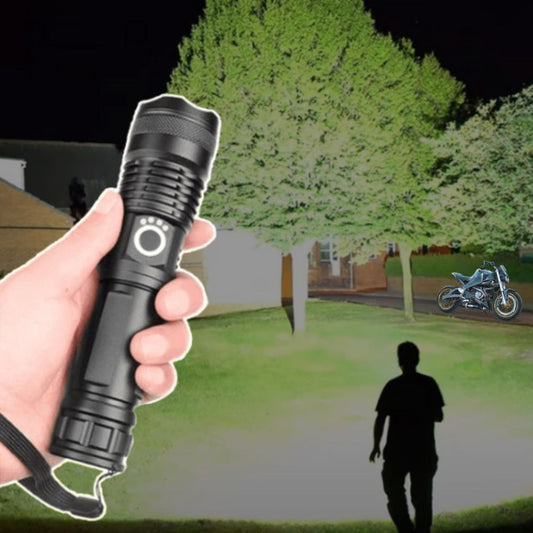90,000 Lumens Powerful Flashlight