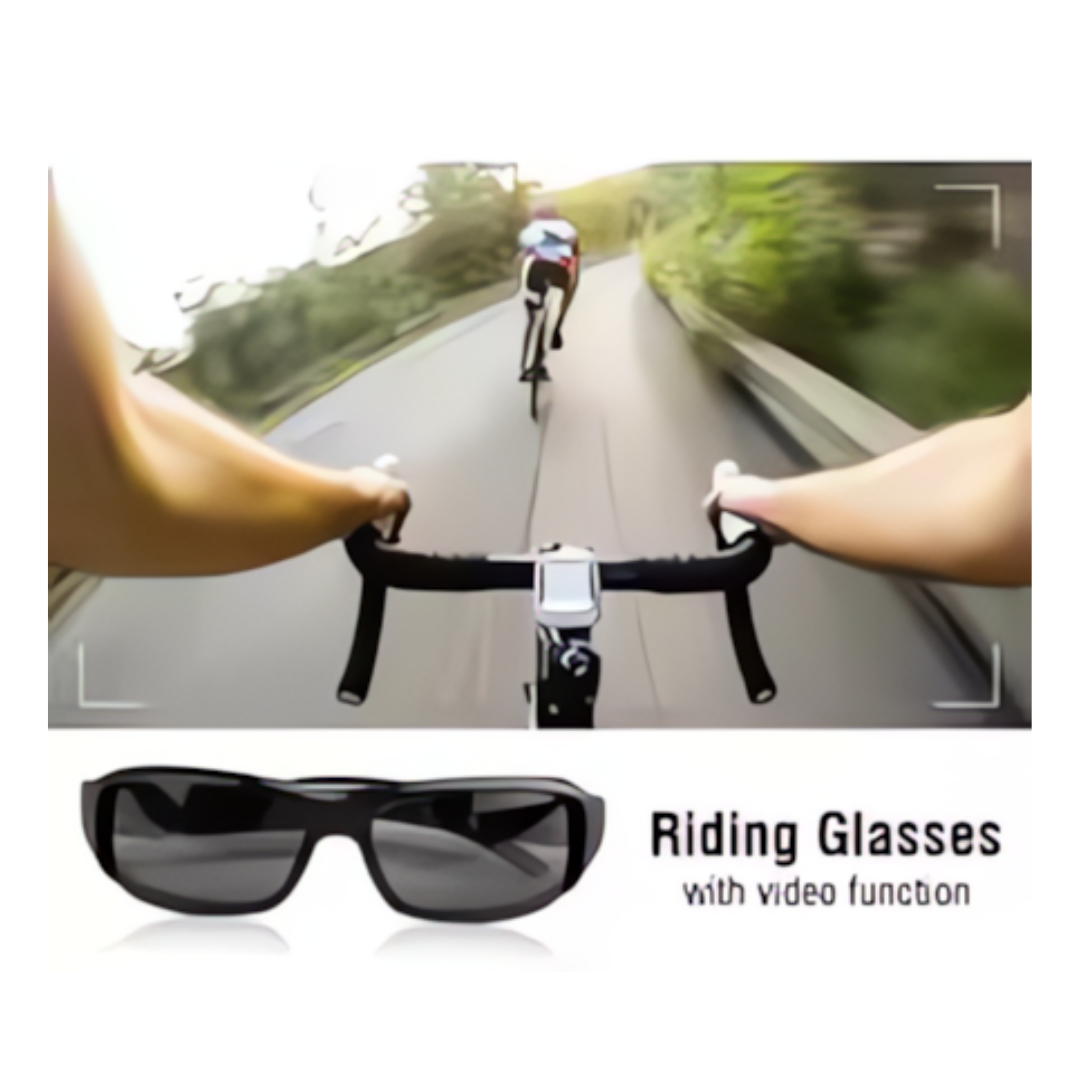 Clear View 4K Video Recording Surveillance Camera Eye Glasses