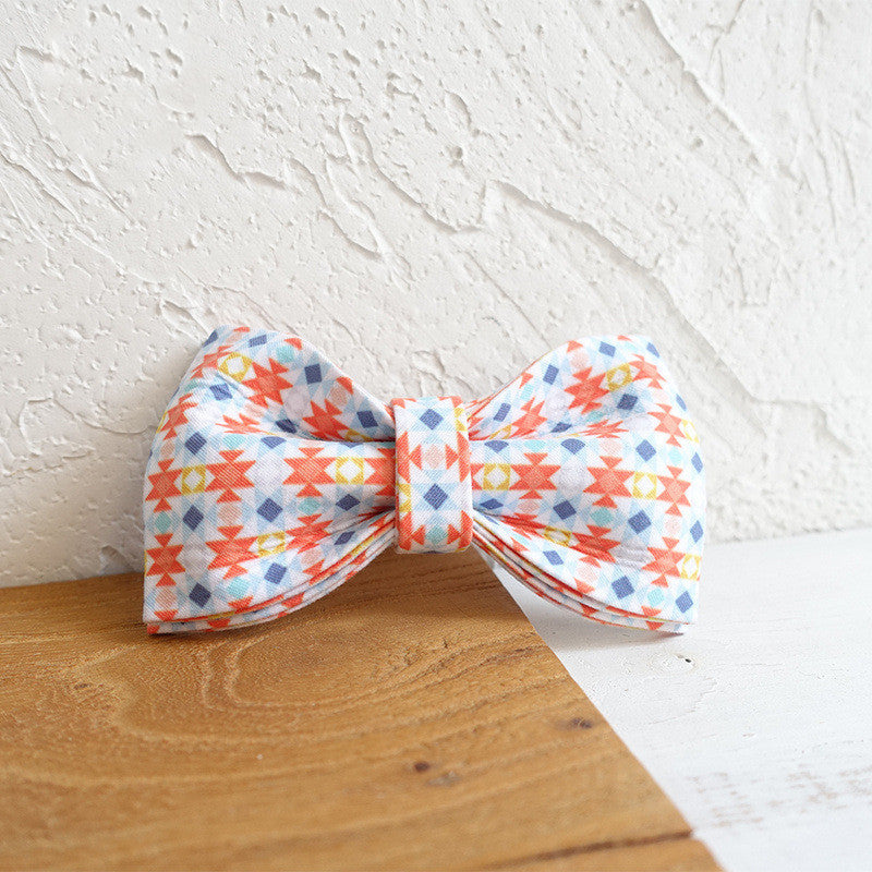 Bohemian Bow Collar and Leash