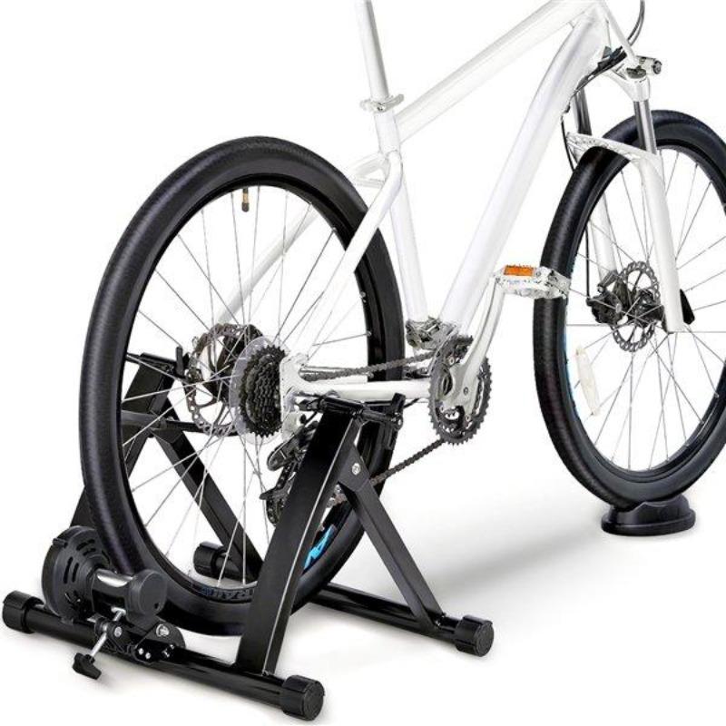 Bike Trainer - Stationary Bike Stand - Indoor Bike Trainer Stand - Magnetic Bicycle Trainer Stand - Bike Exercise Stand - Bike Stand For Indoor Riding