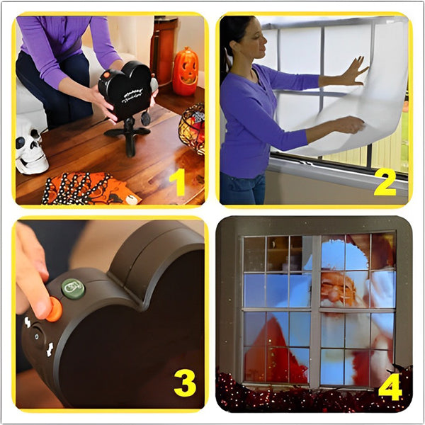Hudson & Jurgen – 3D Holographic Halloween Display