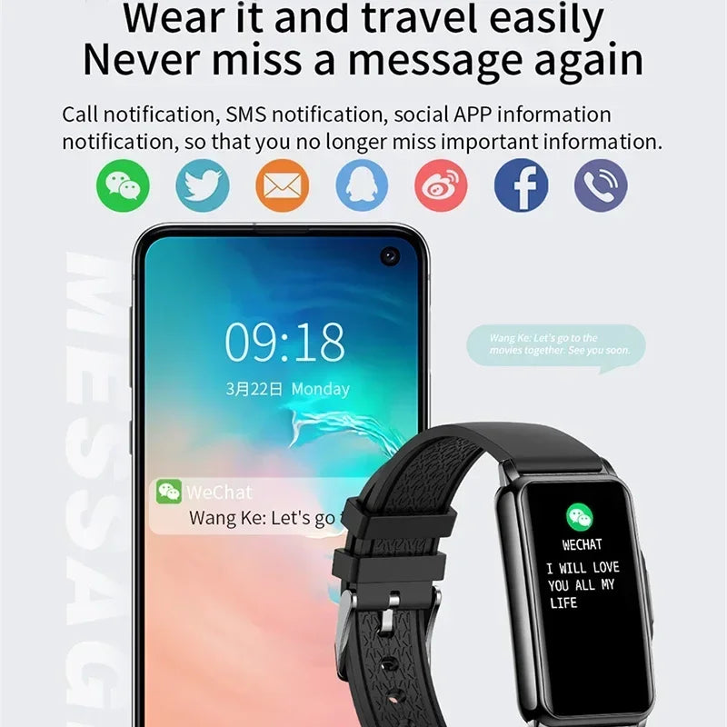 Smart Watch für Männer & Frauen – Voller Touch Fitness Tracker