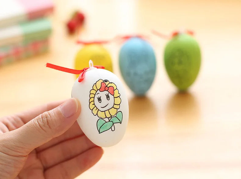 Set of 5 DIY Foam Easter Eggs