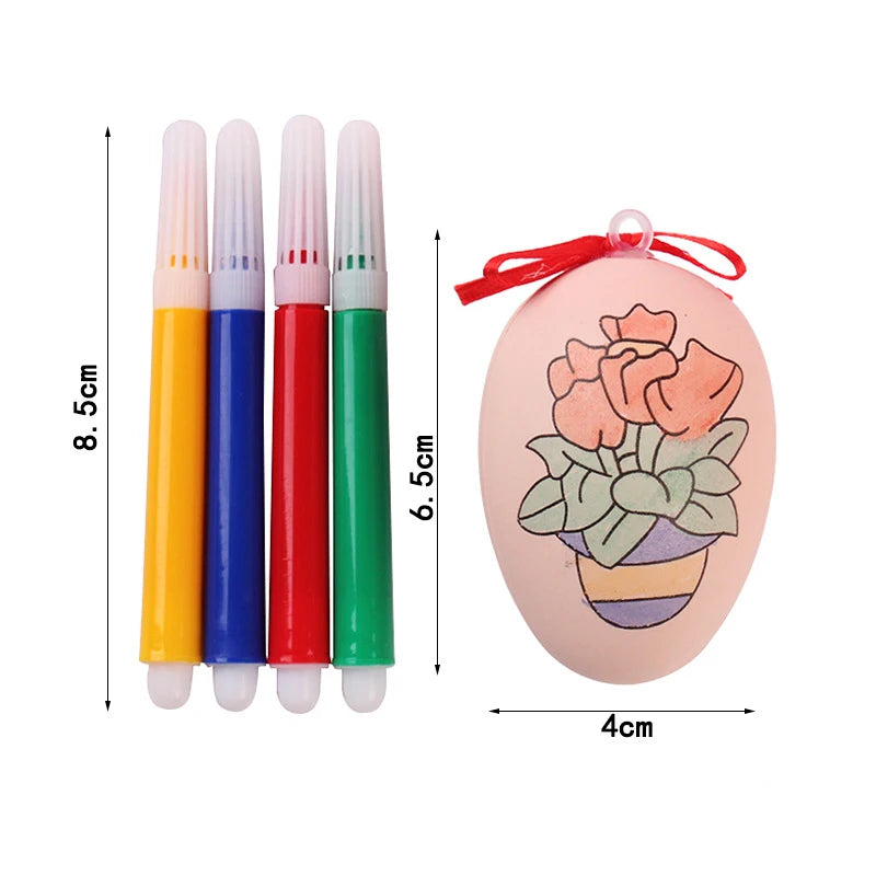 Set of 5 DIY Foam Easter Eggs