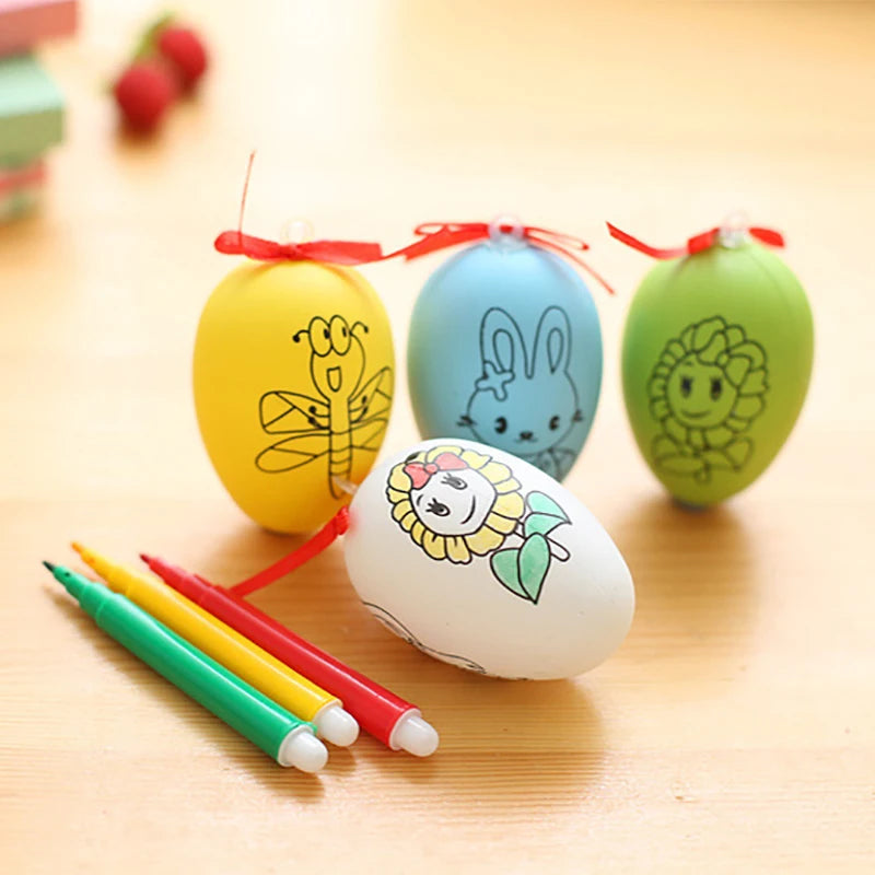 Set of 5 DIY Foam Easter Eggs