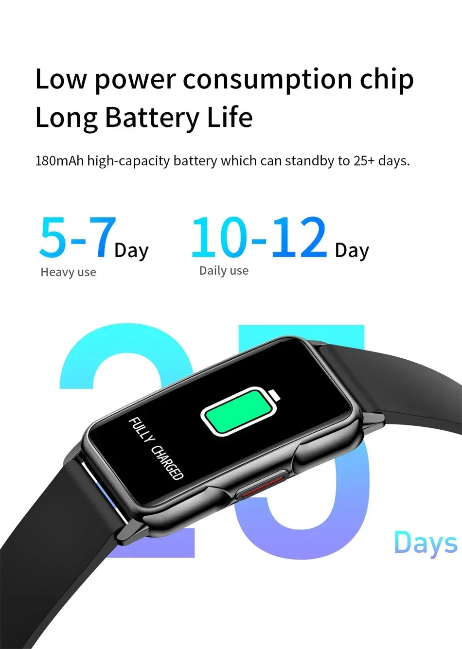 Smart Watch für Männer & Frauen – Voller Touch Fitness Tracker