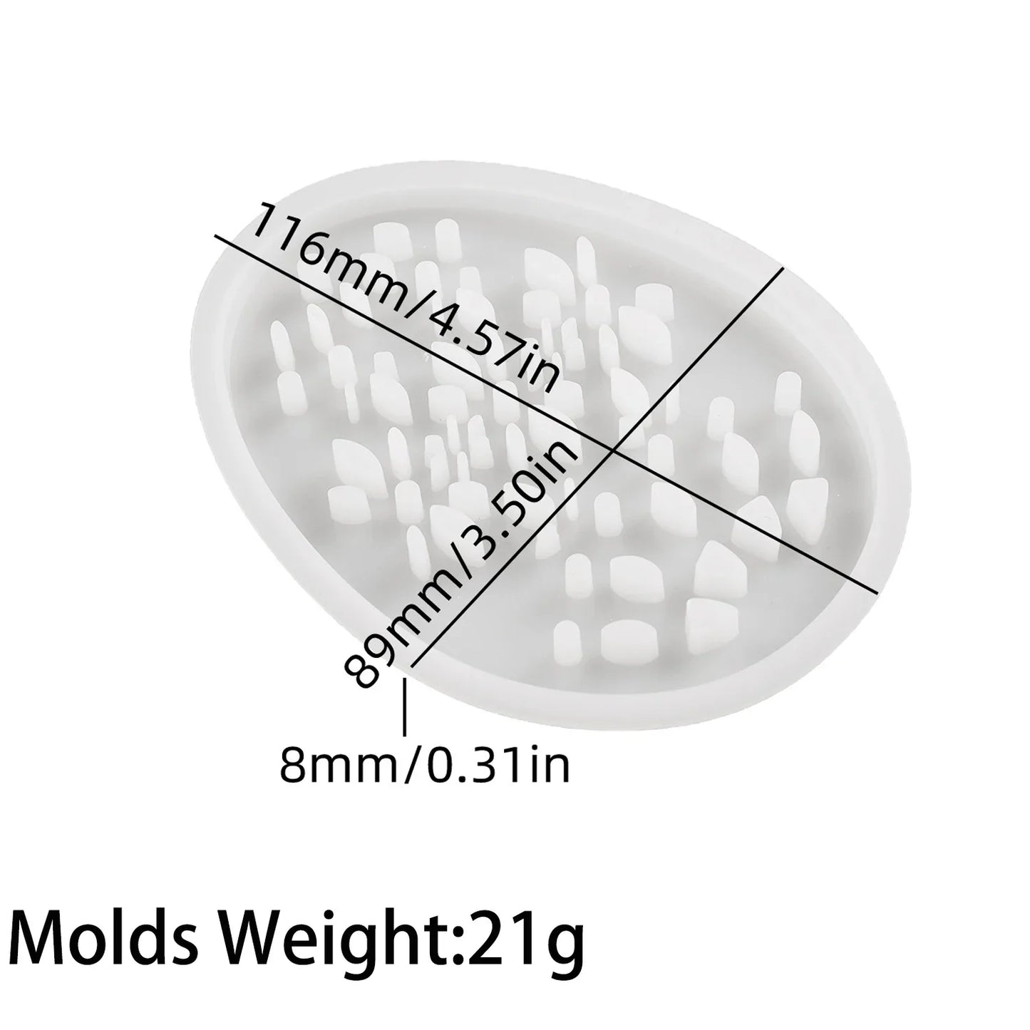 Cute Rabbit Silicone Mold for DIY Easter Bunny LED Night Light