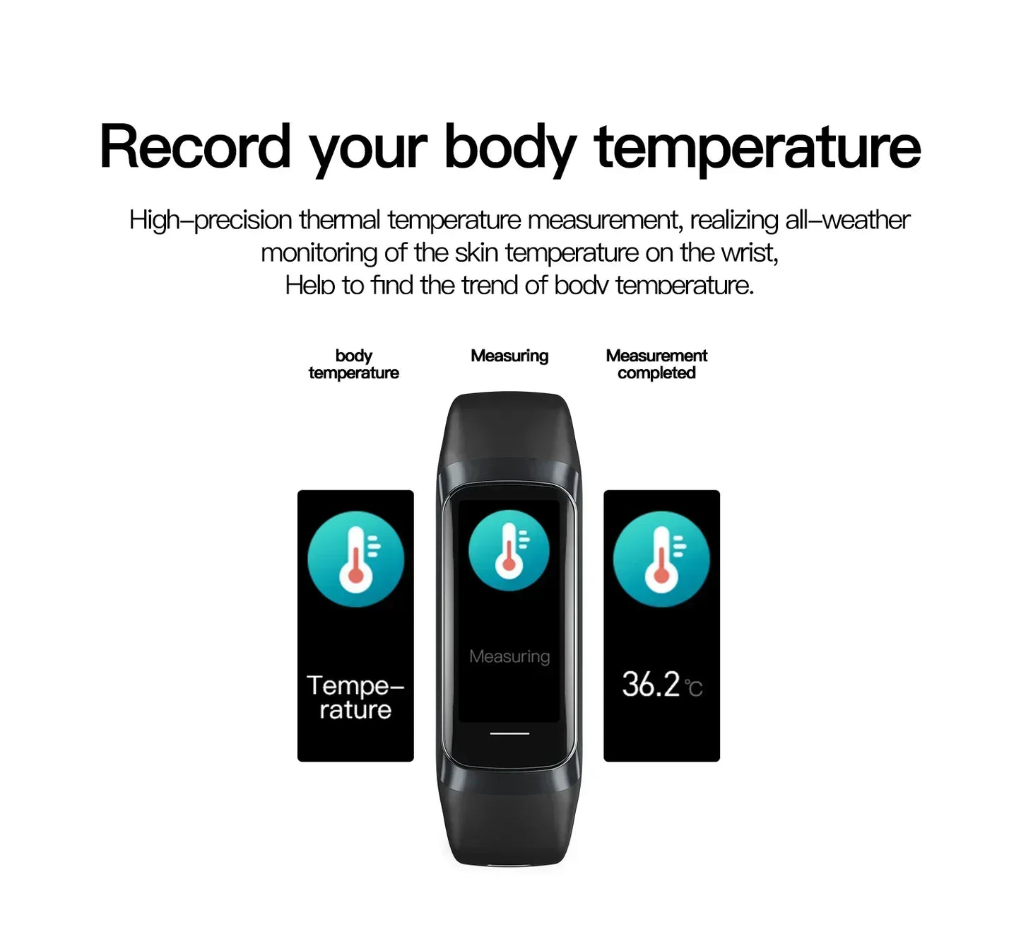 Smart Watch – Full Touch EGC Fitness Tracker