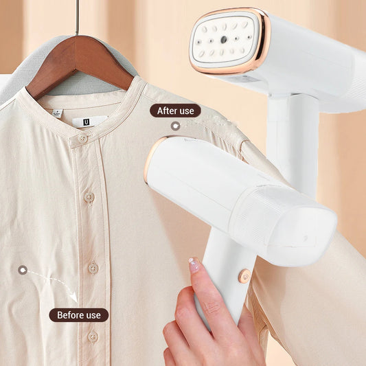 130ML Handheld Garment Steamer – Fast-Heat 1000W Fabric Steamer for Home & Travel