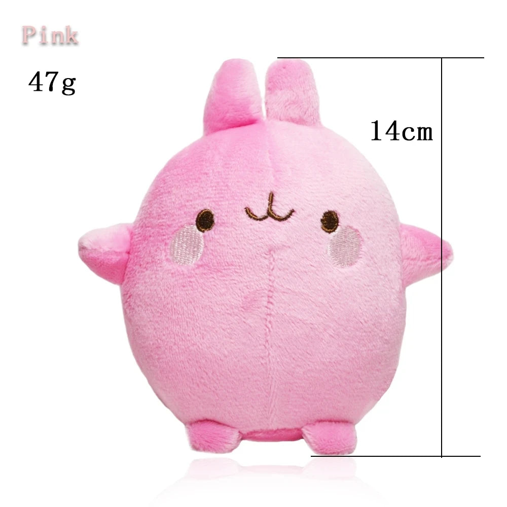 14cm Plush Keychain – Cute Rabbit & Chick Pendant Stuffed Doll for Kids