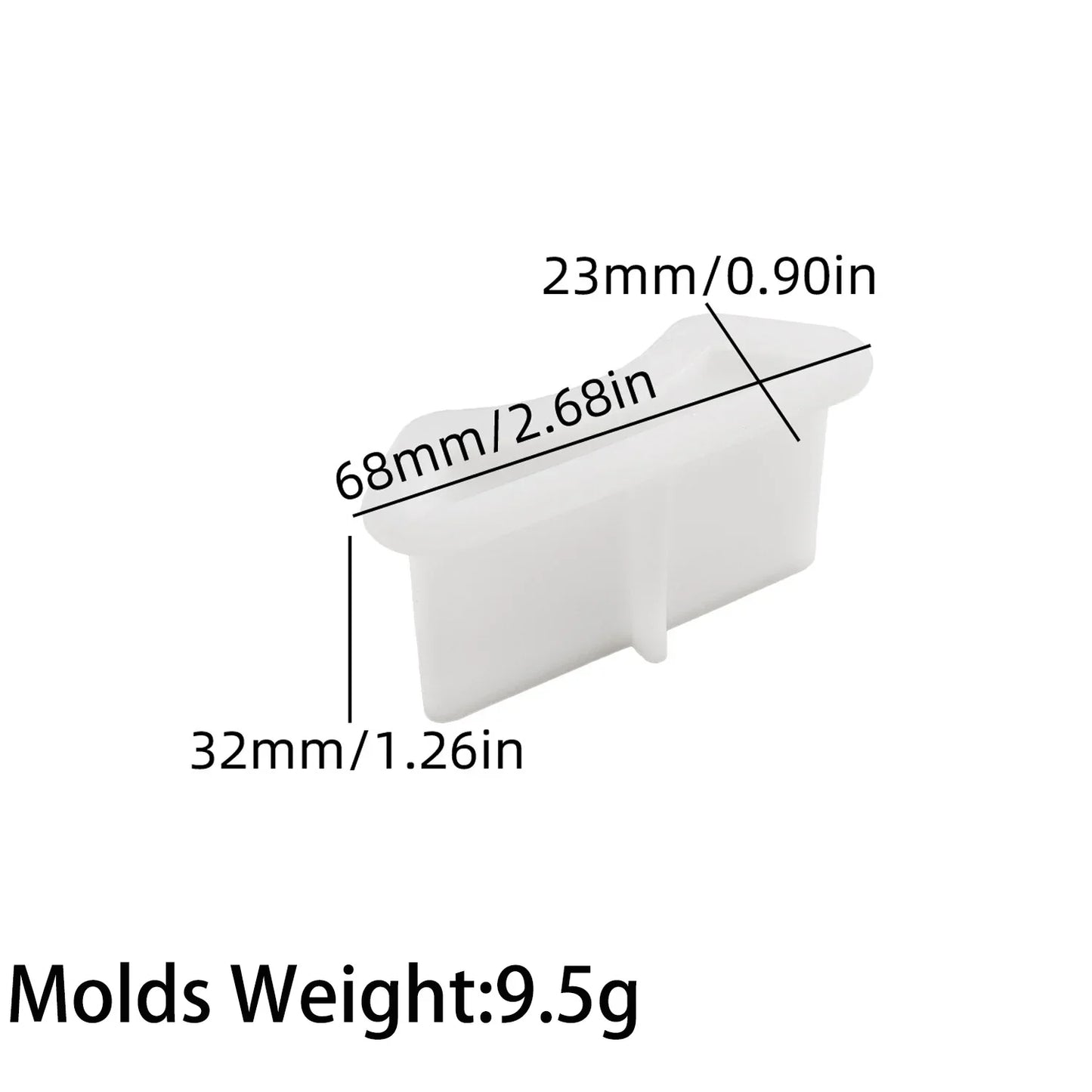 Cute Rabbit Silicone Mold for DIY Easter Bunny LED Night Light