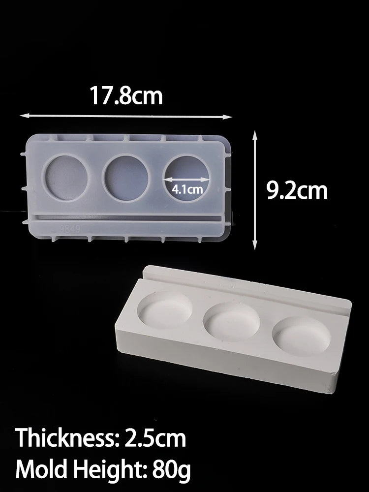 DIY Rabbit & Butterfly Candle Holder Silicone Mold
