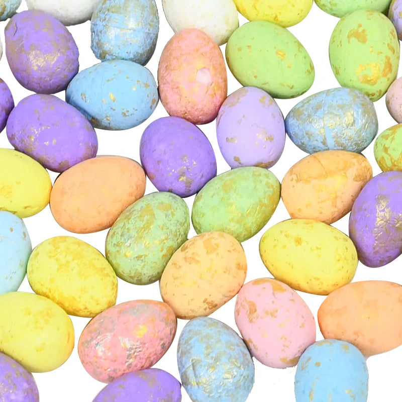 50Pcs Mini Foam Easter Eggs