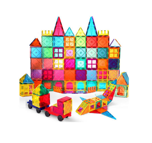 Montessori Magnetische Bausteine (60 Stück) | Montessori spielzeug