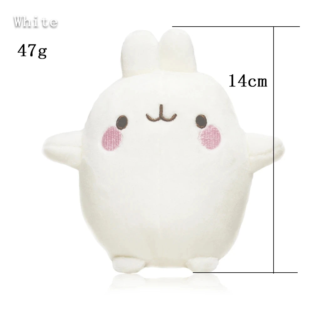 14cm Plush Keychain – Cute Rabbit & Chick Pendant Stuffed Doll for Kids