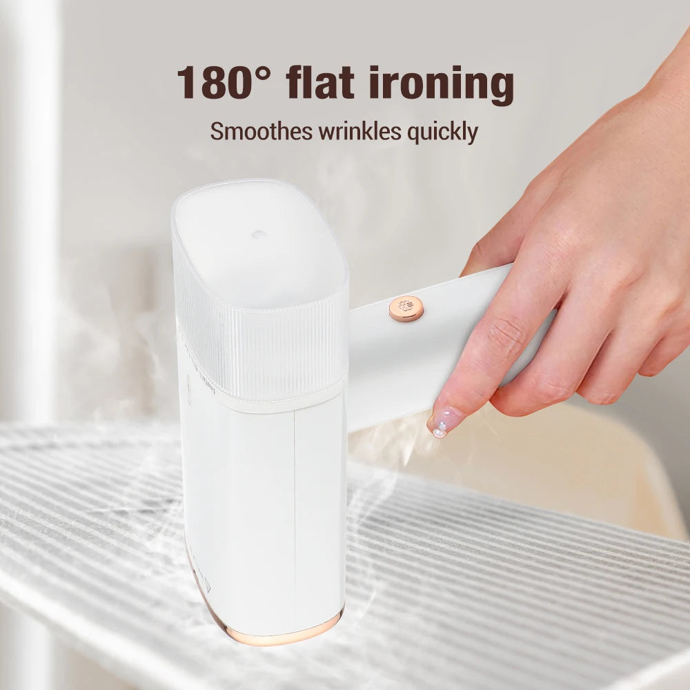 130ML Handheld Garment Steamer – Fast-Heat 1000W Fabric Steamer for Home & Travel