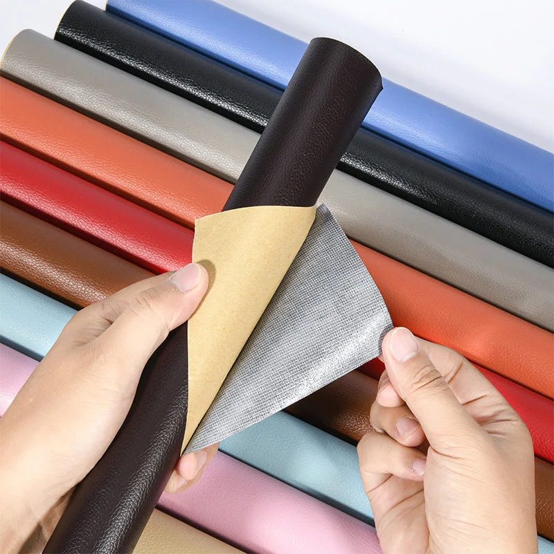 Zelfklevende Lederen Opknapper Snijdbare Bank Reparatiepleister (50x137cm)