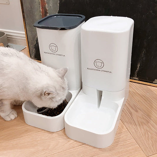 Automatic Pet Food & Water Dispenser