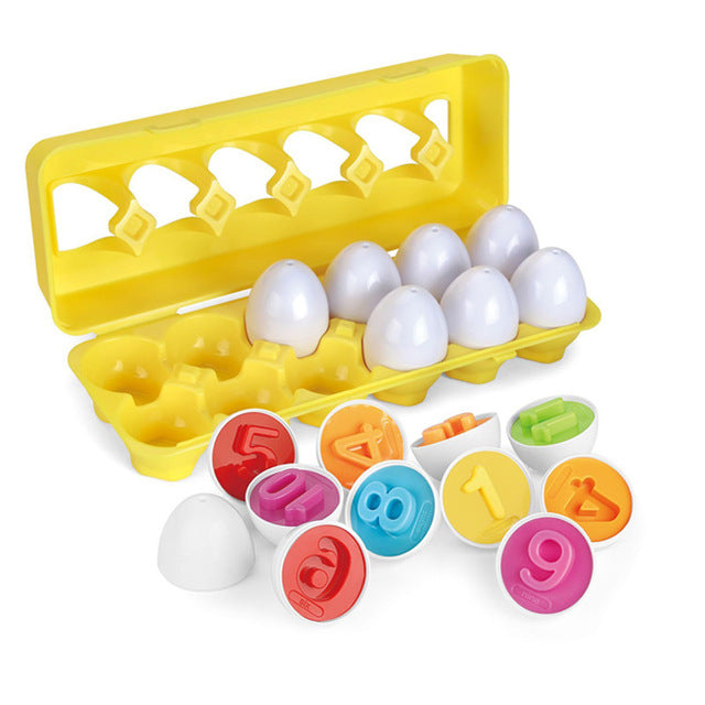 Magic Eggs Puzzle – Kreative Montessori-Spielzeuge für Kinder: Lernen nach dem Montessori-Prinzip