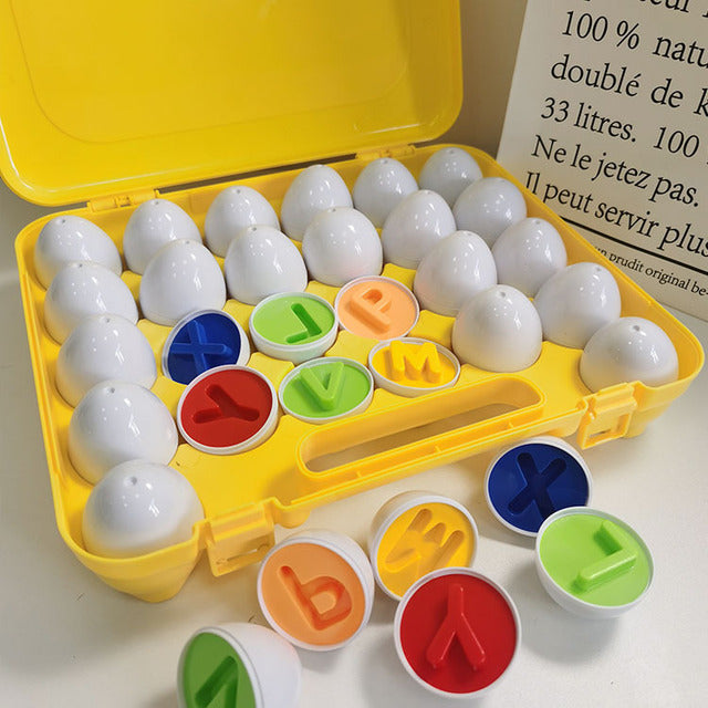 Magic Eggs Puzzle – Kreative Montessori-Spielzeuge für Kinder: Lernen nach dem Montessori-Prinzip