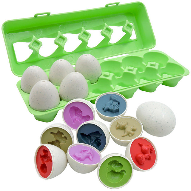 Magic Eggs Puzzle – Kreative Montessori-Spielzeuge für Kinder: Lernen nach dem Montessori-Prinzip