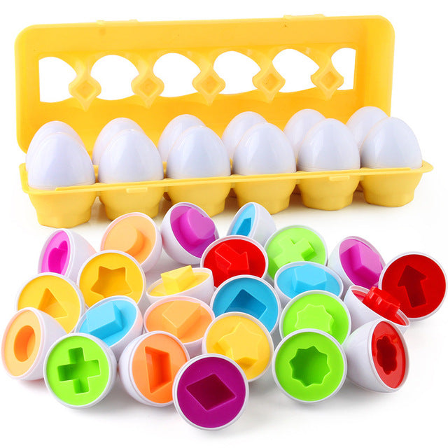 Magic Eggs Puzzle – Kreative Montessori-Spielzeuge für Kinder: Lernen nach dem Montessori-Prinzip