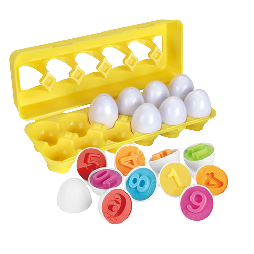 Magic Eggs Puzzle – Kreative Montessori-Spielzeuge für Kinder: Lernen nach dem Montessori-Prinzip
