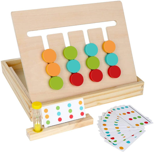 Montessori Color & Shape Sorting Game