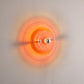 Modern Colorful Iron Acrylic Flying Saucer Shade Light Wall Sconce Lamp For Room