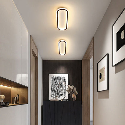 Minimalist Rectangular Flush Mount Ceiling Light