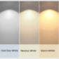 Contemporary Metal Semi-Flush Mount LED Ceiling Light