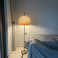 Modern Retro Mushroom Glass Light Standing Floor Lamp For Living Room