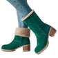 Seniors' Chunky Heel Winter Boots