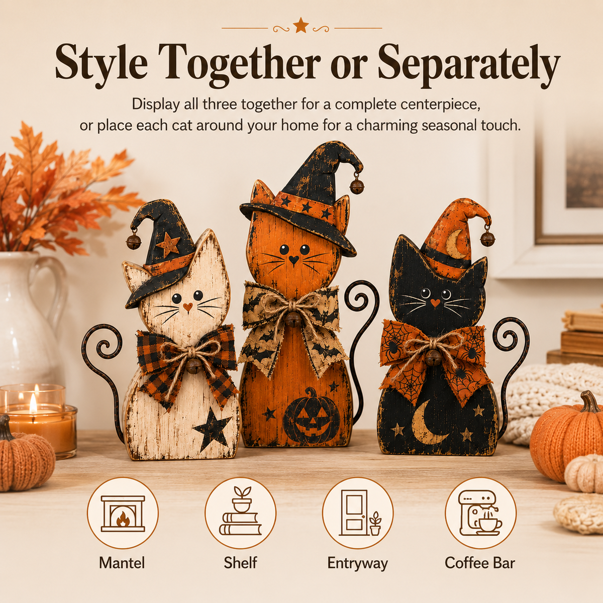 Ventayo – Retro Halloween-bordpyntskollektion
