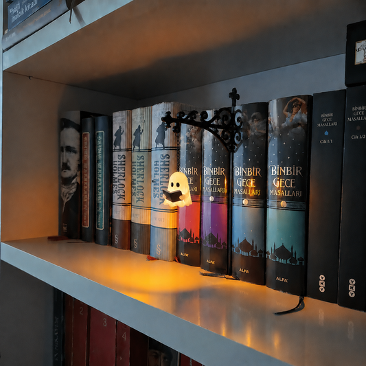 Ventayo – Gemütliche Halloween-Bücherregal-Laterne