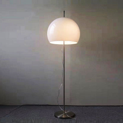 Modern Retro Mushroom Glass Light Standing Floor Lamp For Living Room