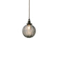 Lotus Texture Glass Globe Pendant Light