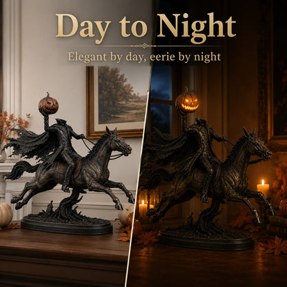 Ventayo – Halloween-Statue des kopflosen Reiters
