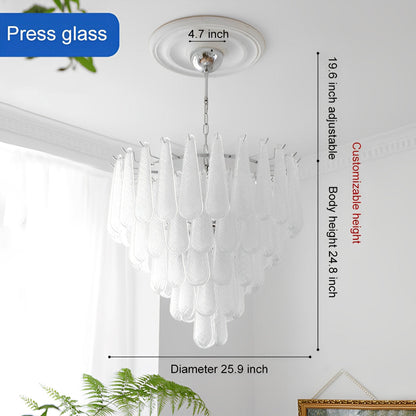 Retro Luxury Teardrop Waterfall Chandelier Light