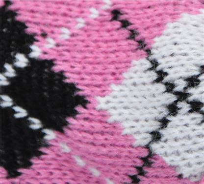 Boxed Pattern Sweater