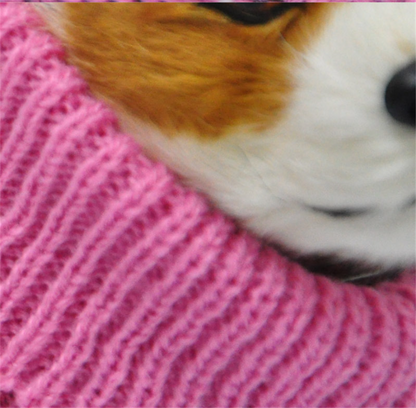 Boxed Pattern Sweater