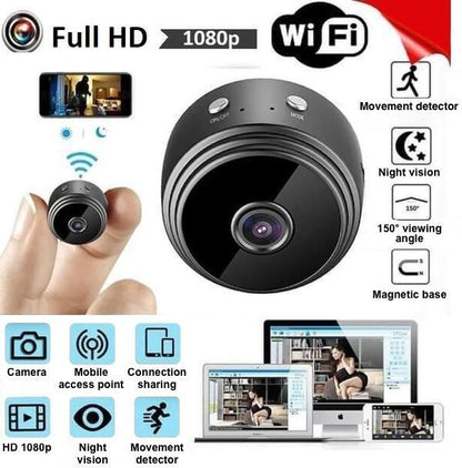Full HD Wireless IP Camera - viewing angle of 150 °
