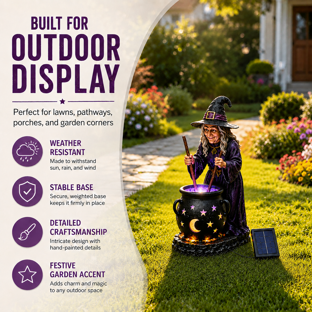 Ventayo – Magisk udendørs kedellampe til haven