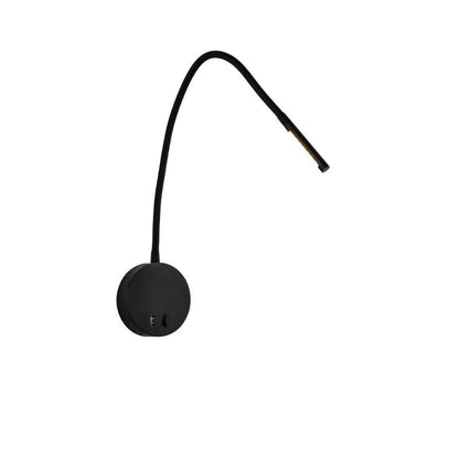 Minimalist USB Rechargeable Silicone Spotlight LED Reading Wall Sconce Lamp