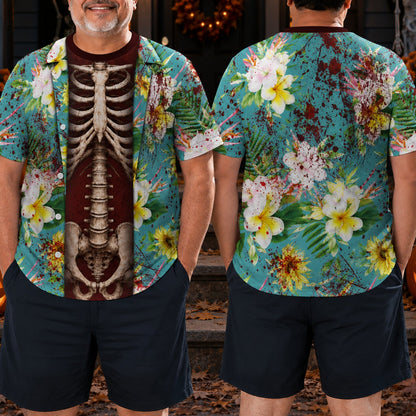 Ventayo – Eksklusiv personliggjort Halloween-skelet-T-shirt