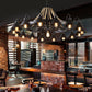Vintage Industrial Pendant Chandelier Light
