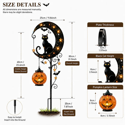 Ventayo – Solcelledrevet Halloween-havelampe