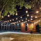 LED Plug-in Waterproof Warm White Heavy Duty Outdoor String Lights