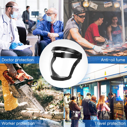 Super beskyttende anti-dug ansigtsskærm